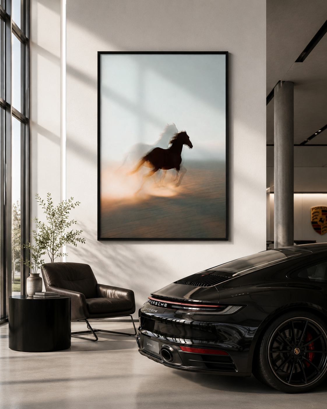 Majestic Running Horse