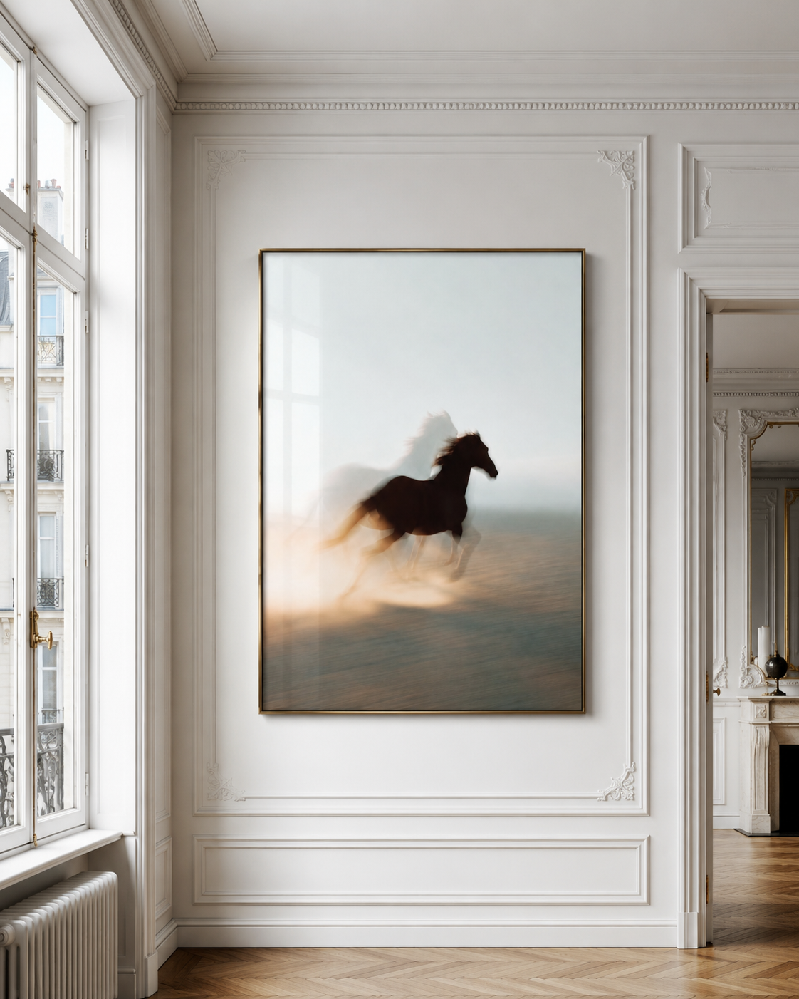 Majestic Running Horse
