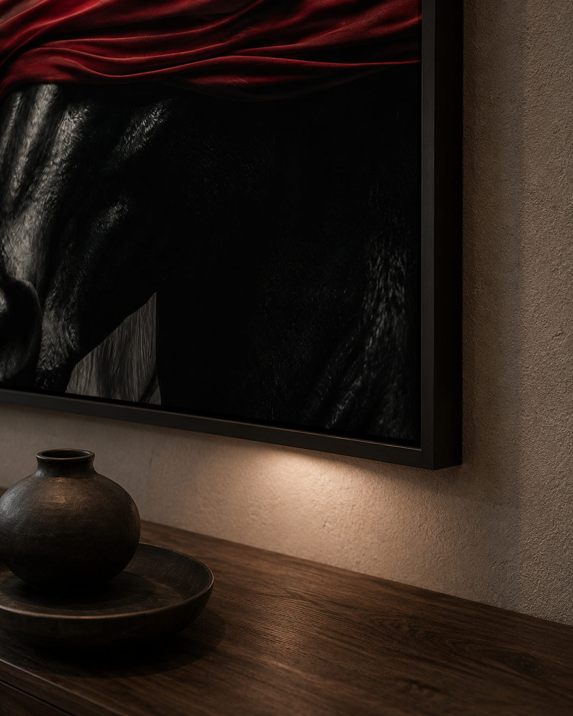 Blindfolded Duality – Luxury Horse Fine Art Print