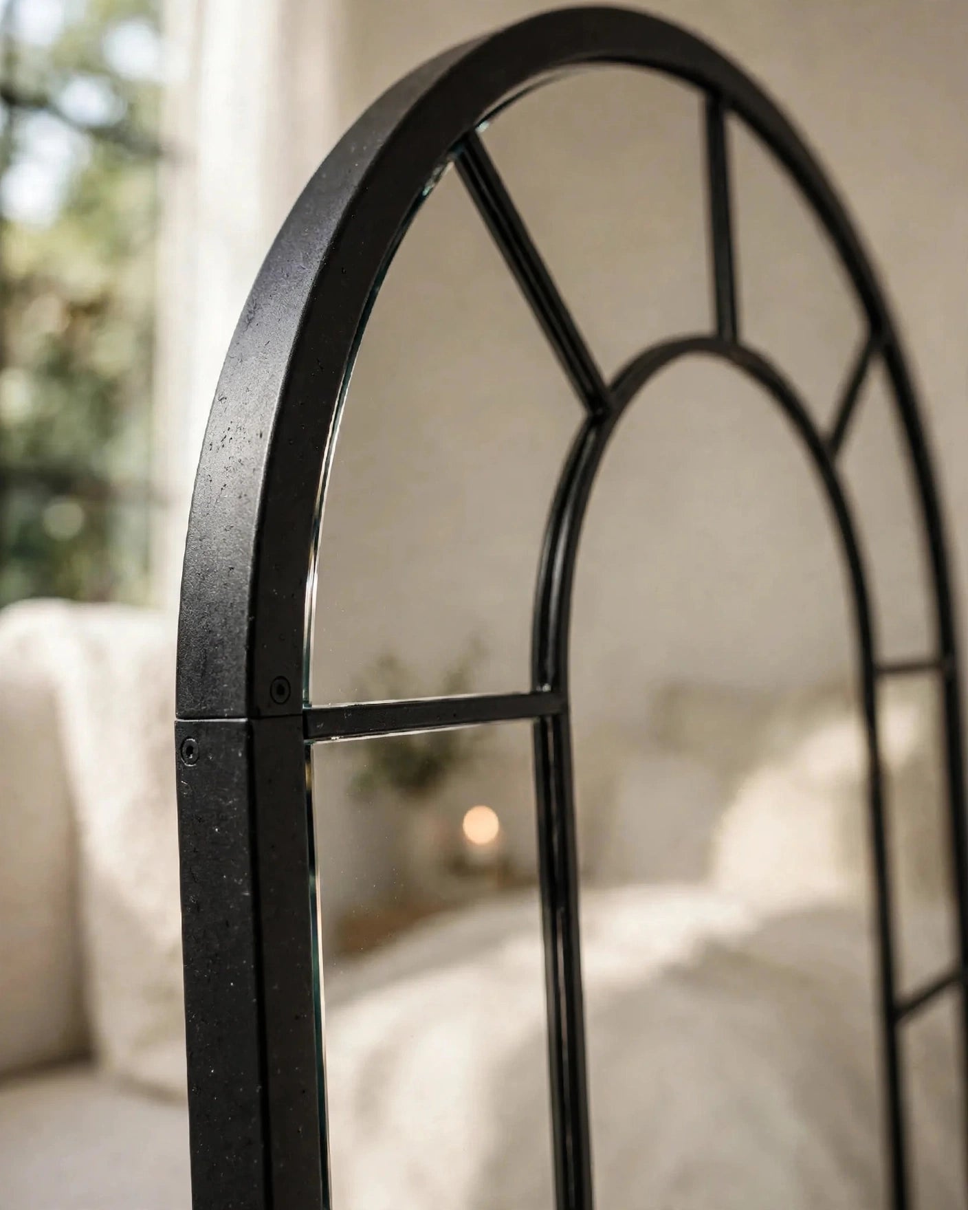 Arched Window Full-Length Mirror