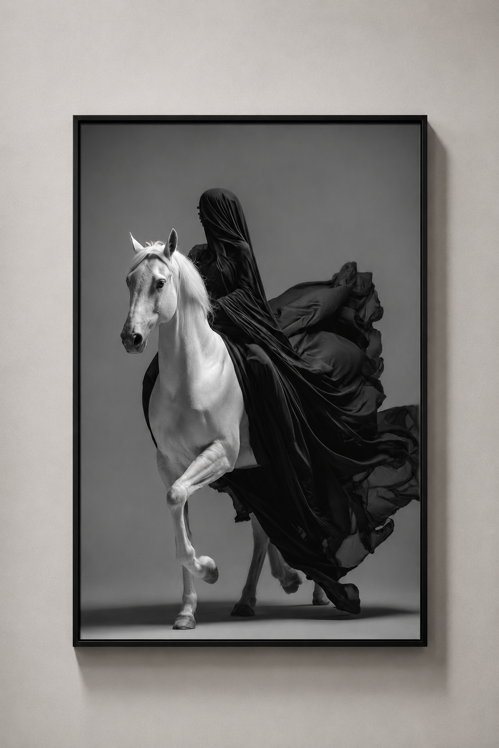 Midnight Majesty – Arabian Horse Fine Art Frame