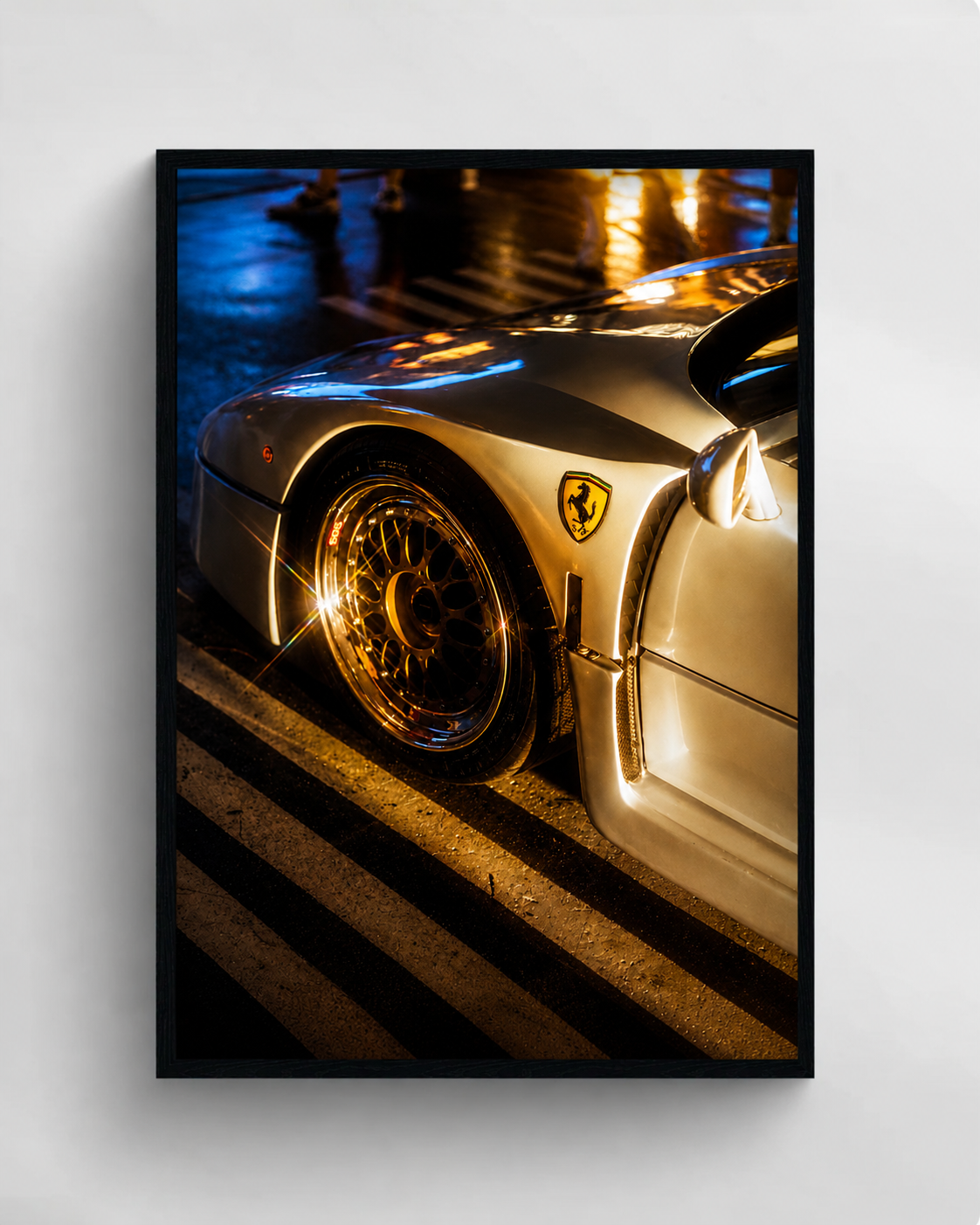 Ferrari Night Detail
