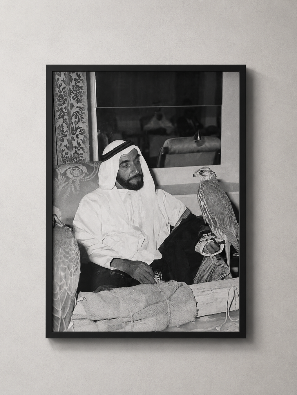 Sheikh Zayed & Falcon