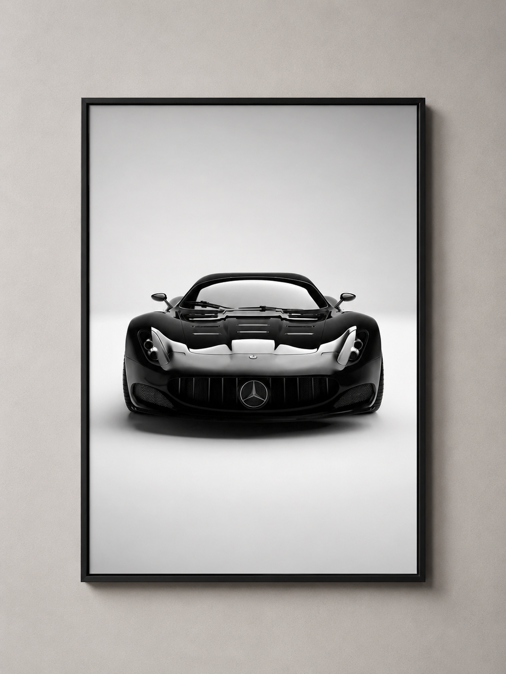Midnight Black Supercar
