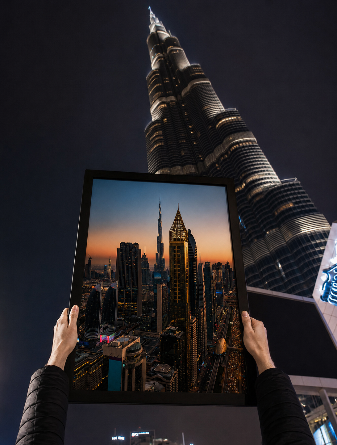 Dubai Skyline at Sunset