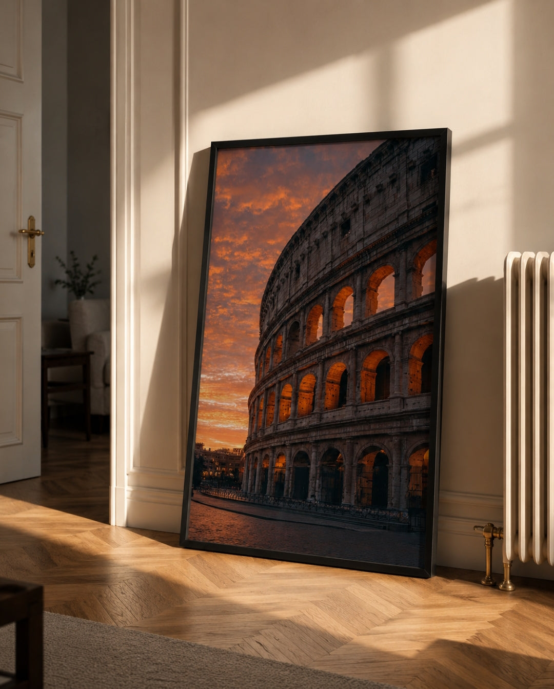 Italy Sunset Colosseum