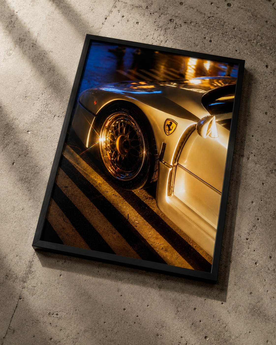 Ferrari Night Detail