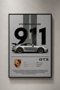 Porsche 911 GT3 Luxury Wall Art