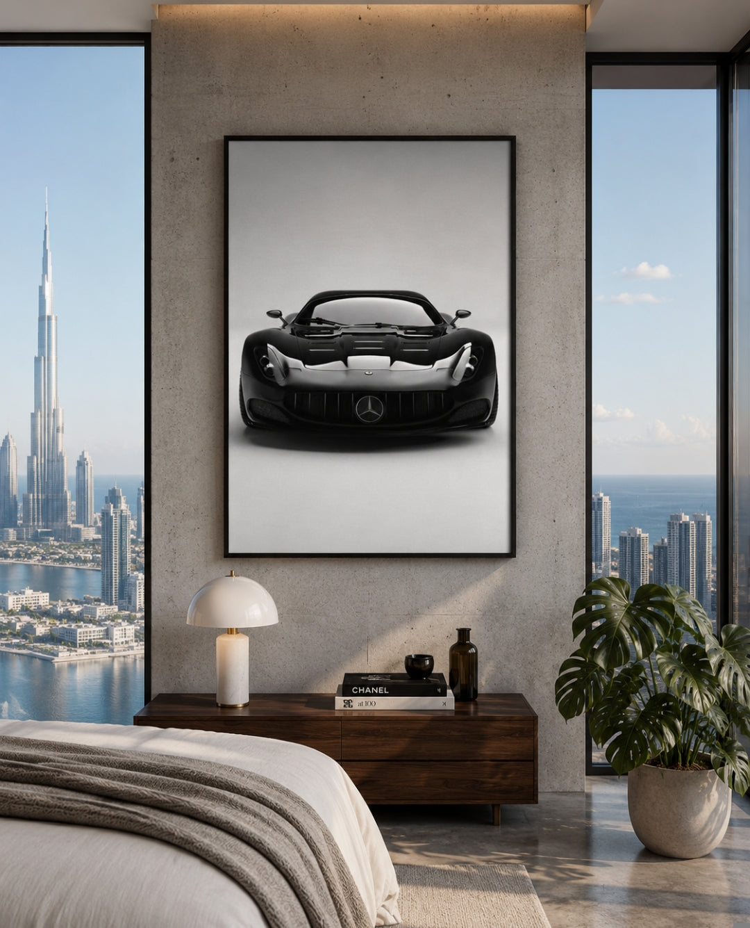 Midnight Black Supercar