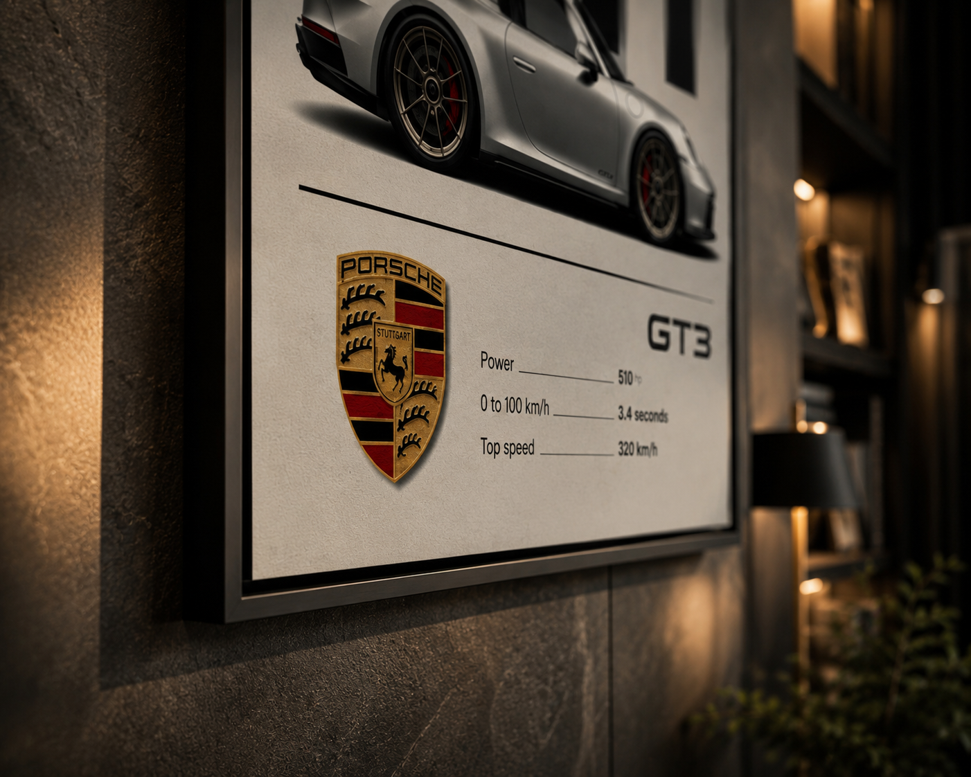 Porsche 911 GT3 Luxury Wall Art