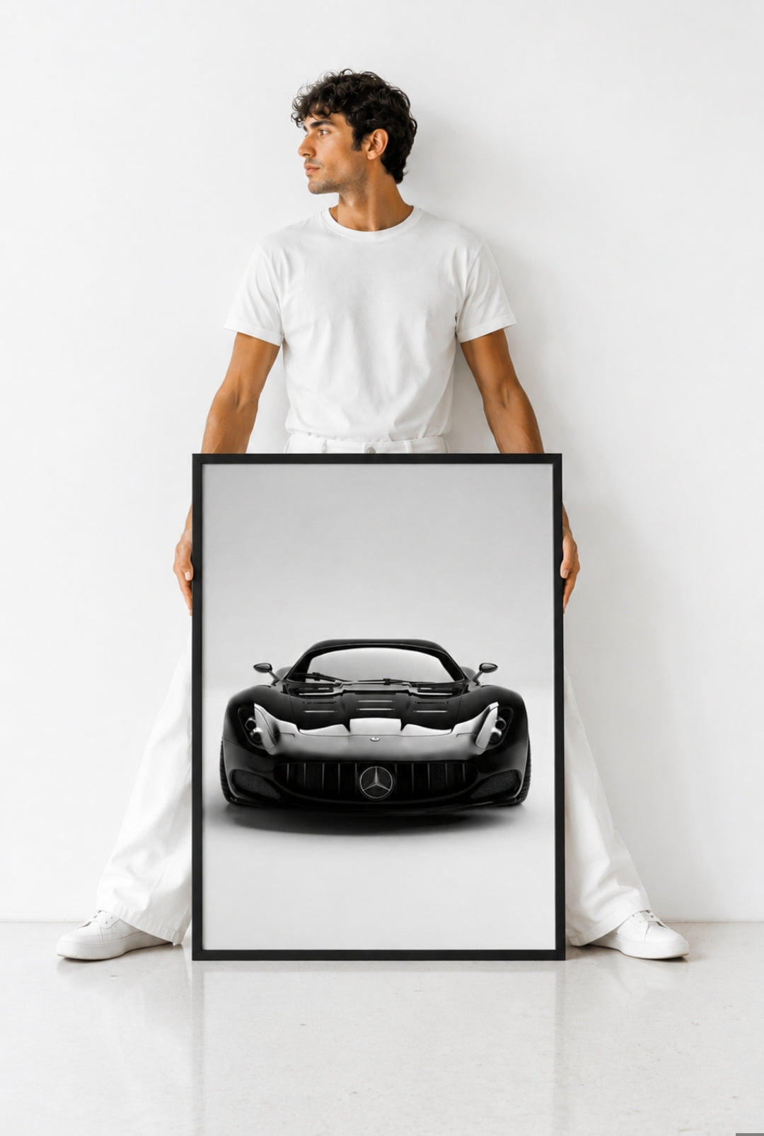 Midnight Black Supercar