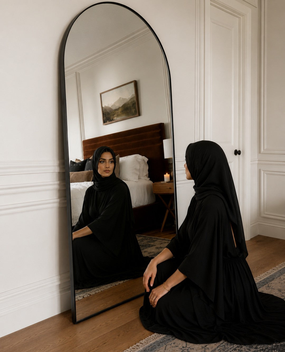 Luxury Arched Full-Length Mirror