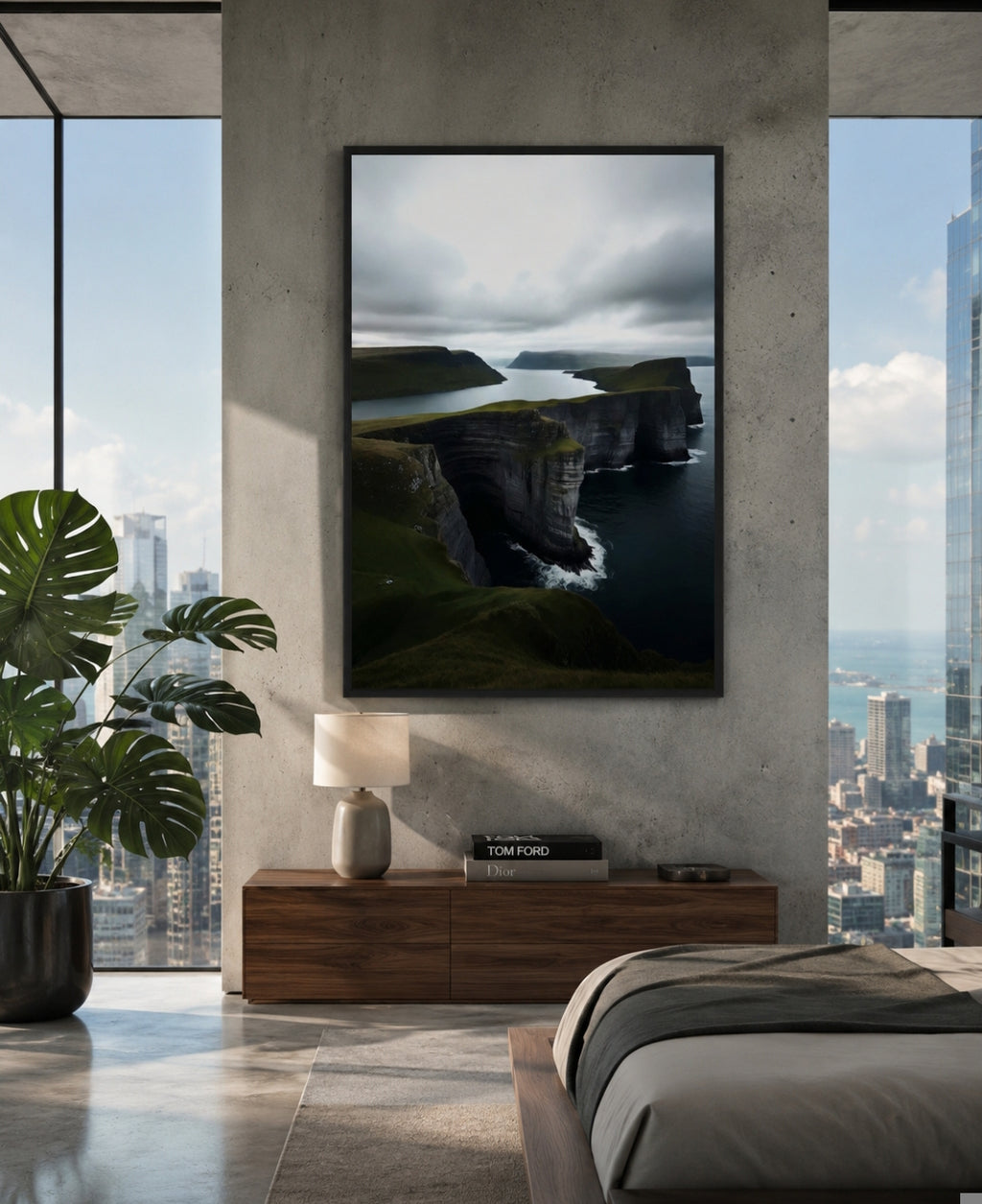 Coastal Cliff Landscape