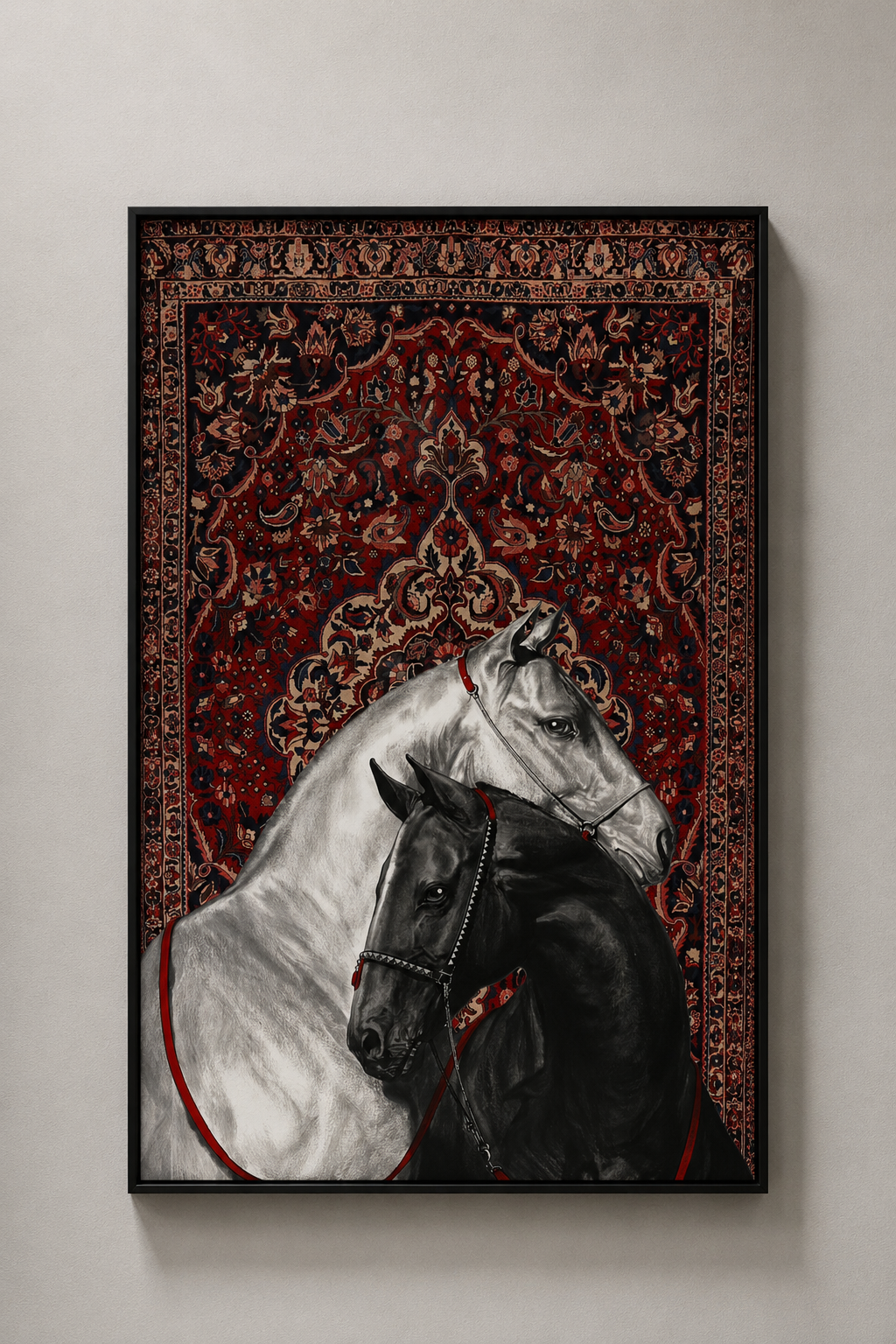 Majestic Horse Oriental Wall Tapestry