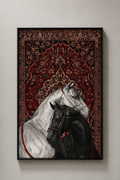 Majestic Horse Oriental Wall Tapestry