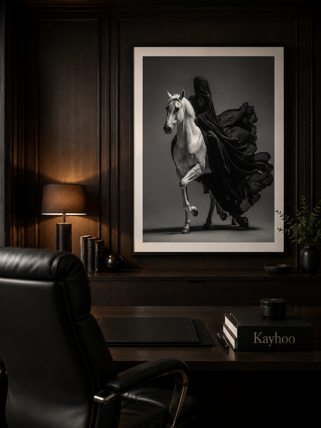 Midnight Majesty – Arabian Horse Fine Art Frame