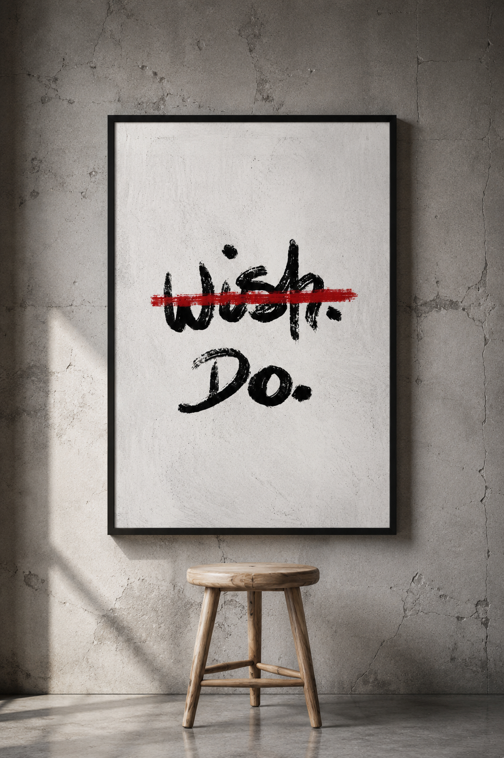 Wish Less. Do More.